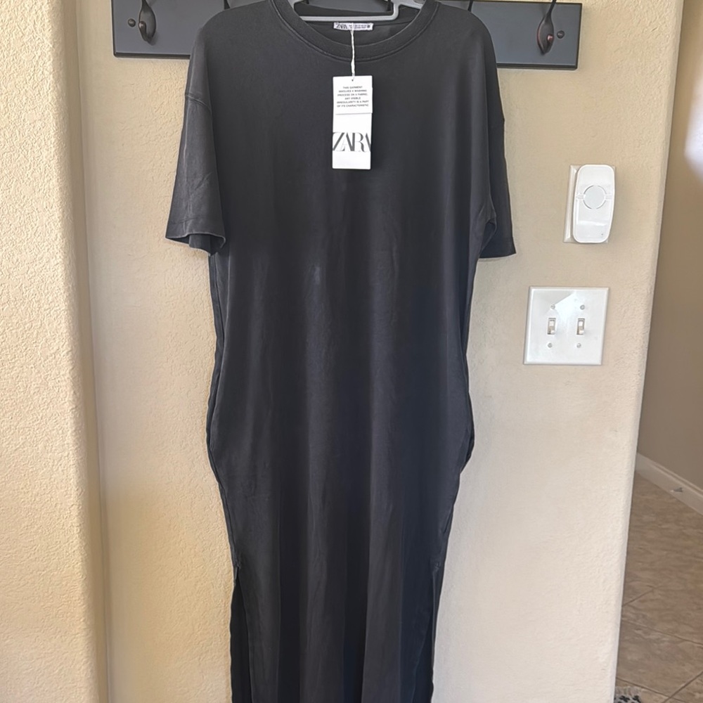 Zara Black Casual Dress